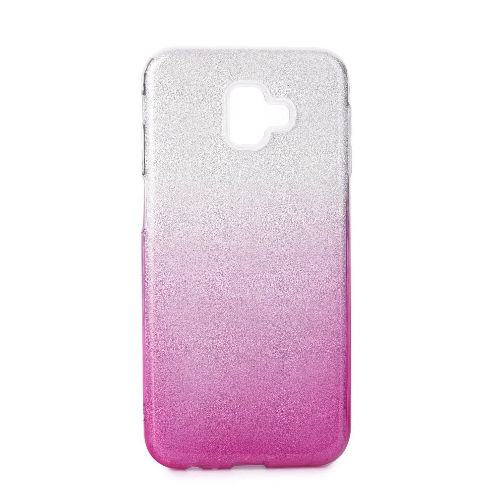 Etui SHINING Samsung Galaxy J6+ 2018 J610 Clear/Pink