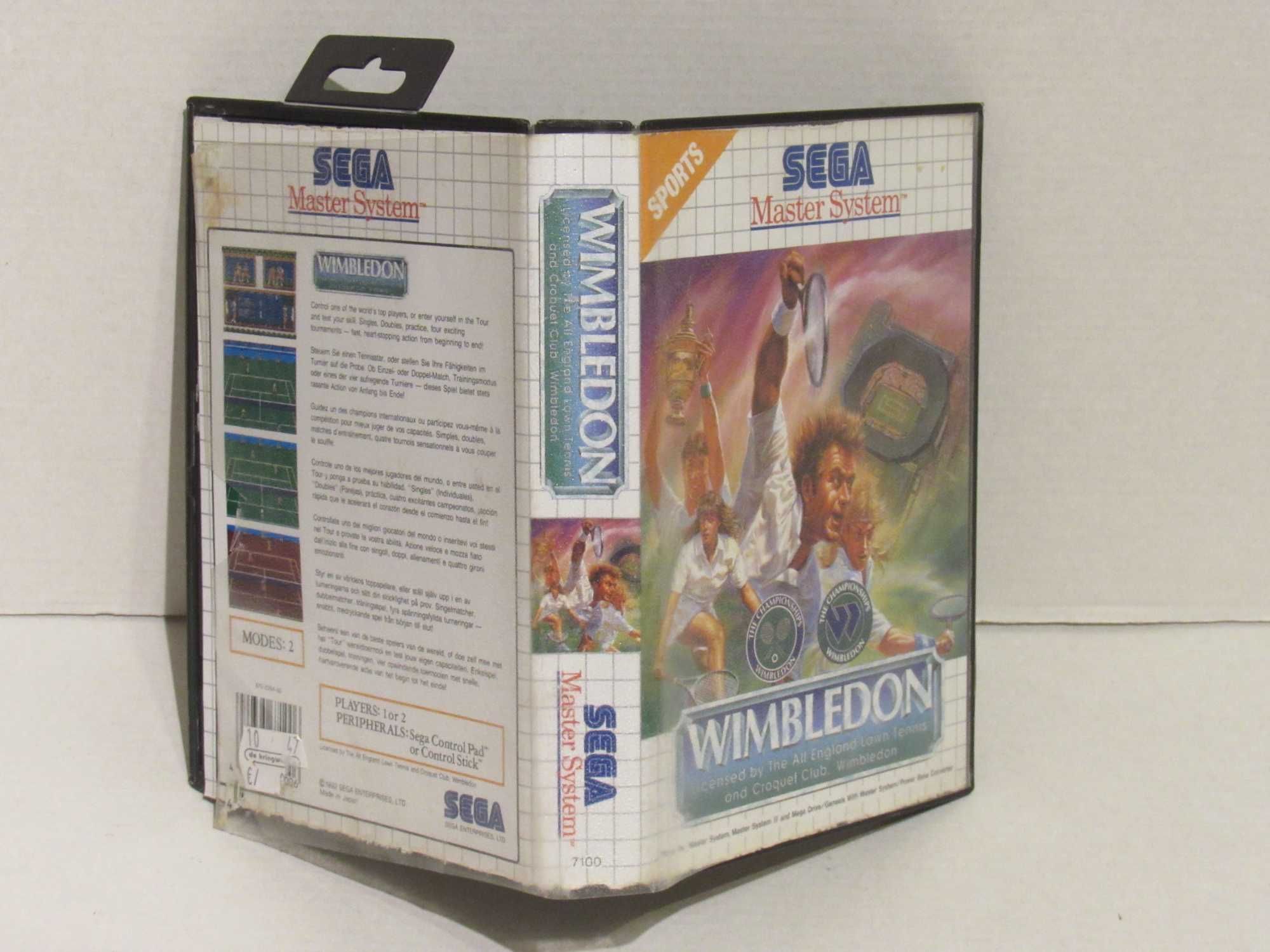 Jogo Sega Master System Wimbledon