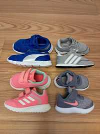 Кроссовки  Adidas, Nike,  19, 21, 23, 26. Недорого