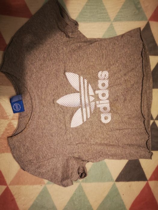 Adidas sliczna koszulka 38 crop top