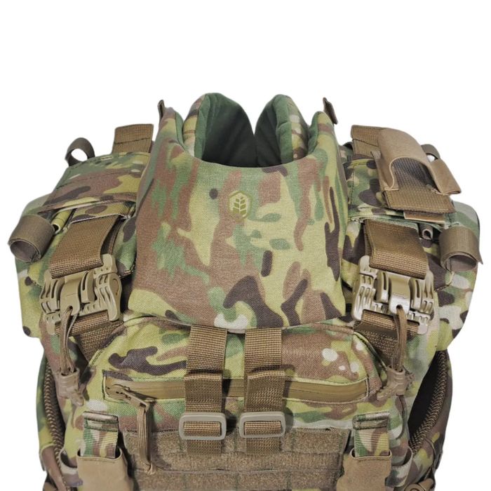 Захист шиї та ключиць 1 клас, захист від уламків на швидкості 680 м/с.