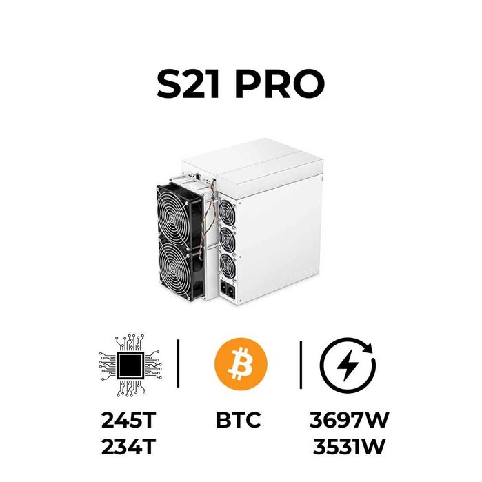 Bitmain Antminer S21 Pro
