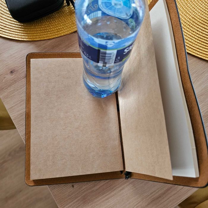 Notatnik ze skóry ekologicznej bardzo elegancki