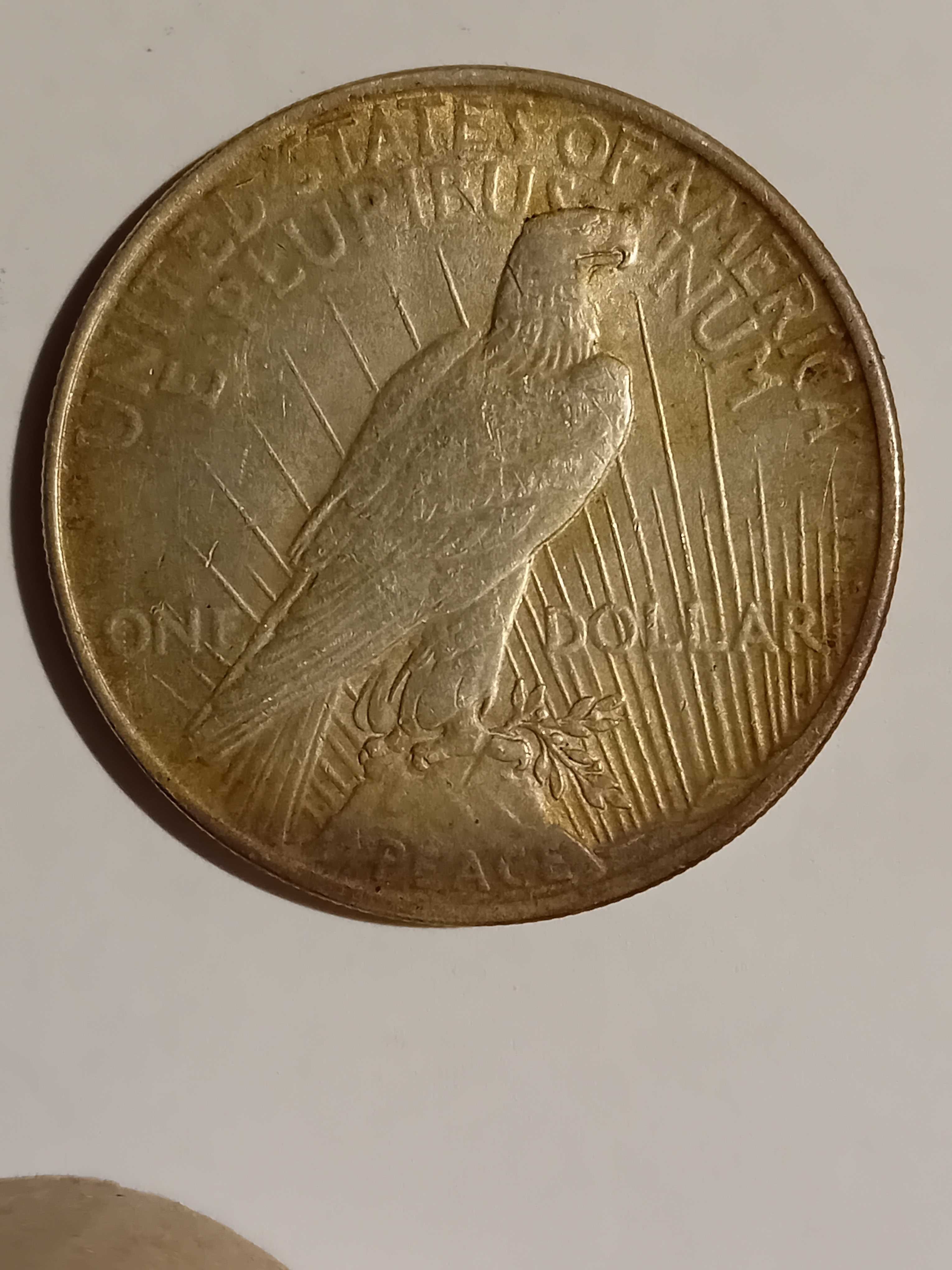 Moneta srebrna o nominale 1 USD - Srebrny Orzeł, 1923 r.