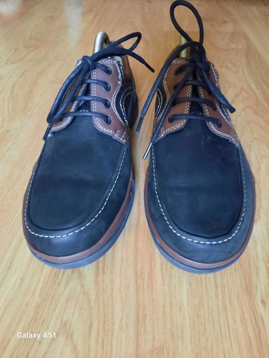 Мужские новые кожаные туфли Clarks 41 p.