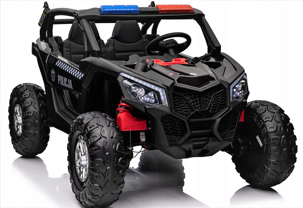 Машина на аккумуляторе Детская машина BUGGY POLICE 4x4 24V