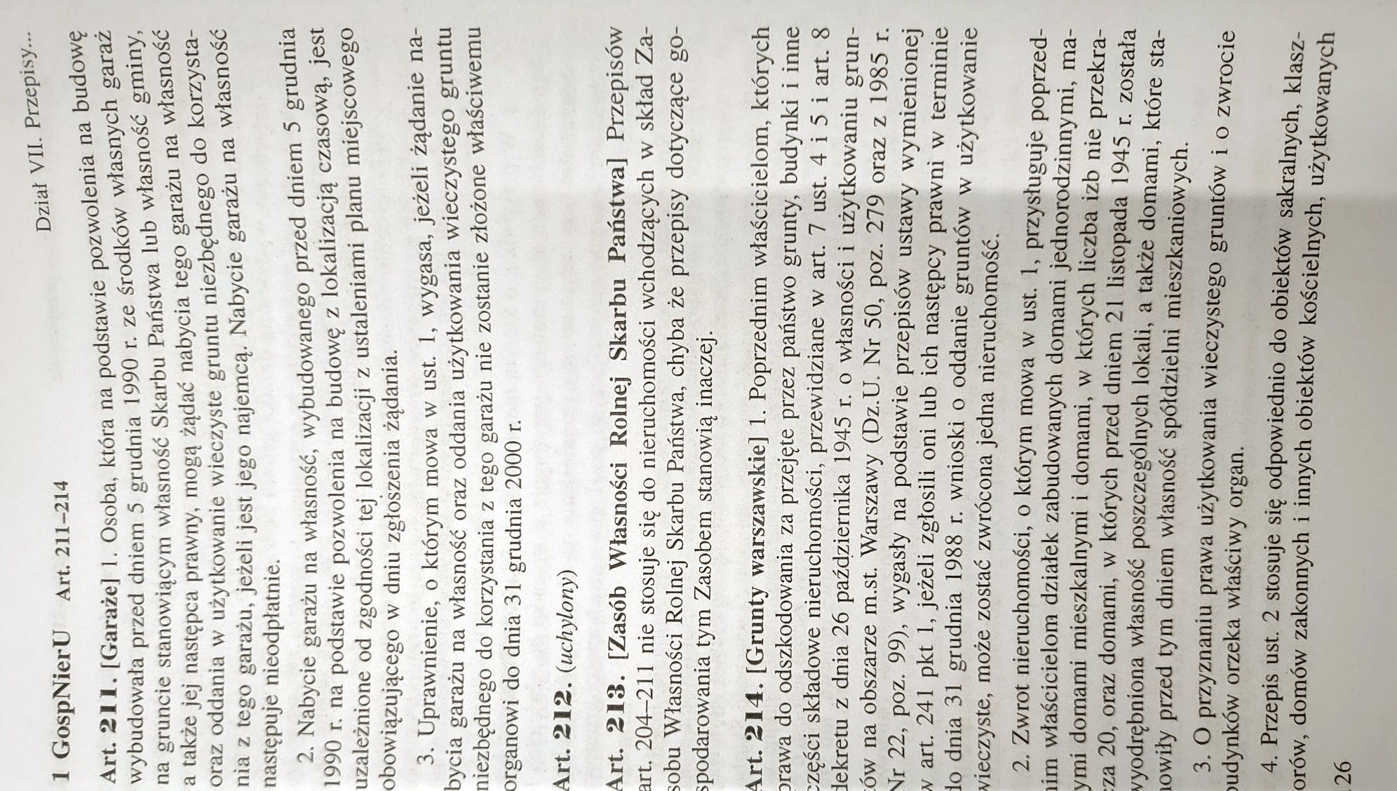 Książka dla rzeczoznawcy majątkowego Prawo Nieruchomości CH. Beck 2012