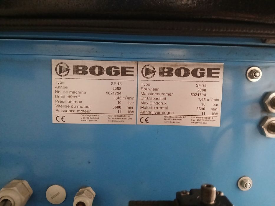 Vendo compressor boge