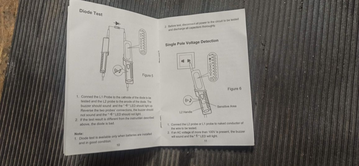 Próbnik napięcia GK12A multimetr miernik