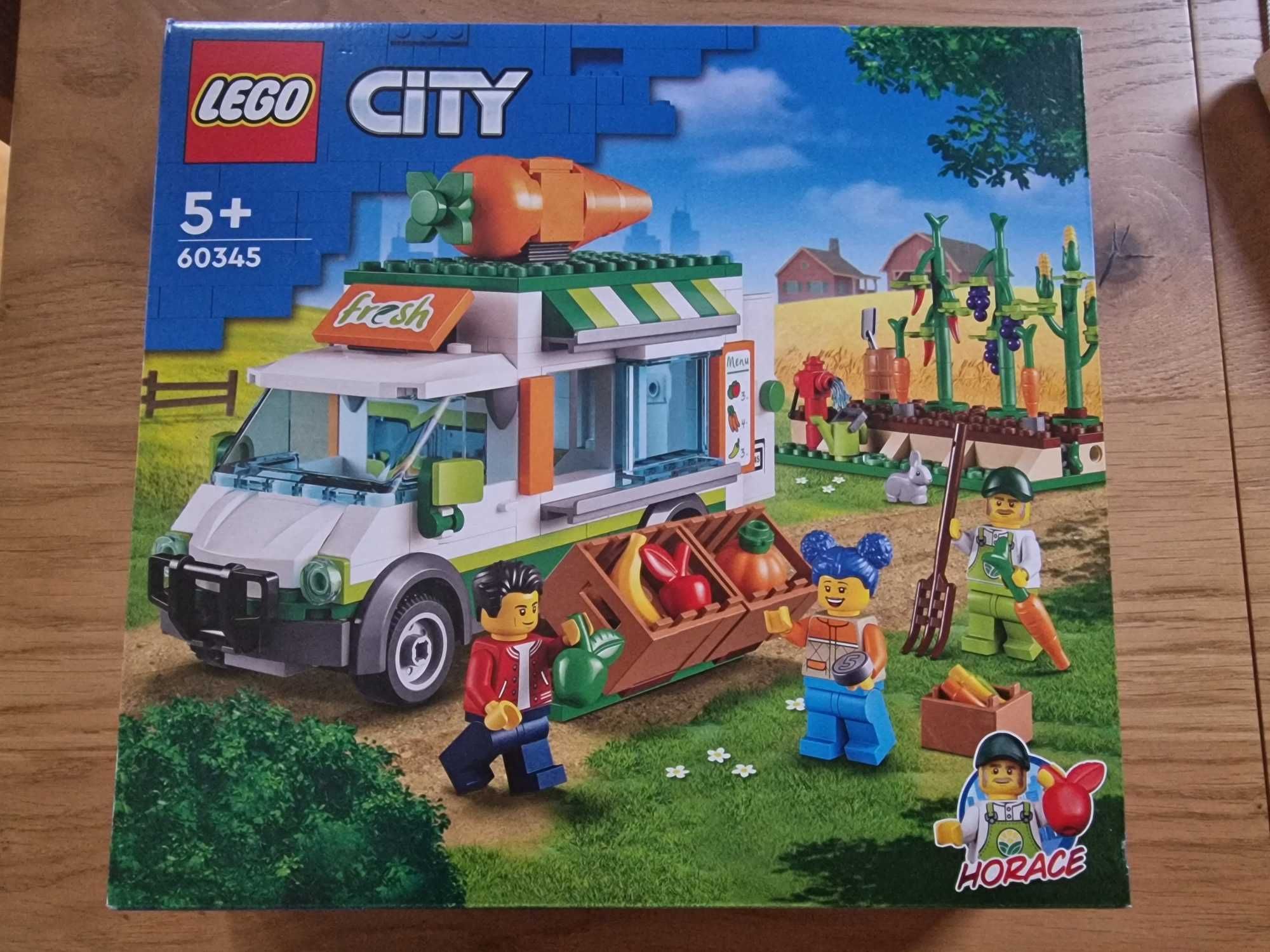 LEGO 60345 City - Furgonetka na targu