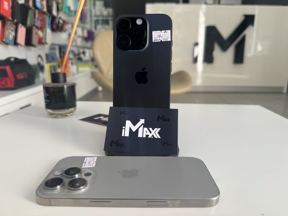 iPhone 16 Pro 256Gb Black, Natural Titanium, Офіційна Гарантія, Європа