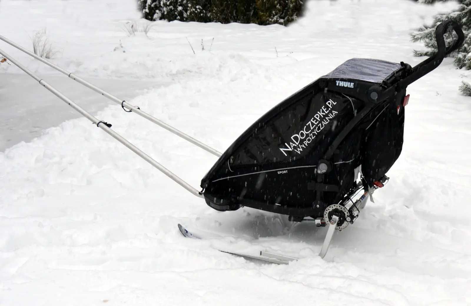 Przyczepka rowerowa Thule Sport 1 2 Cross Lite Cab wysyłkowy wynajem