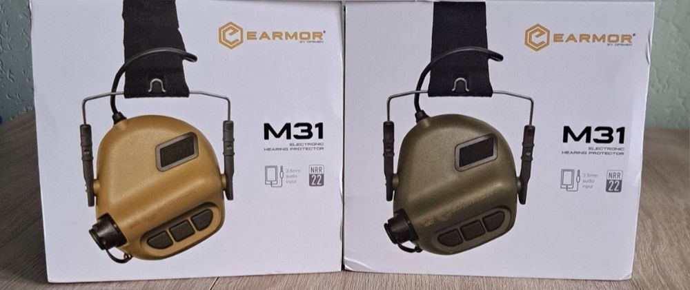 Активні навушники для стрільби Earmor М31