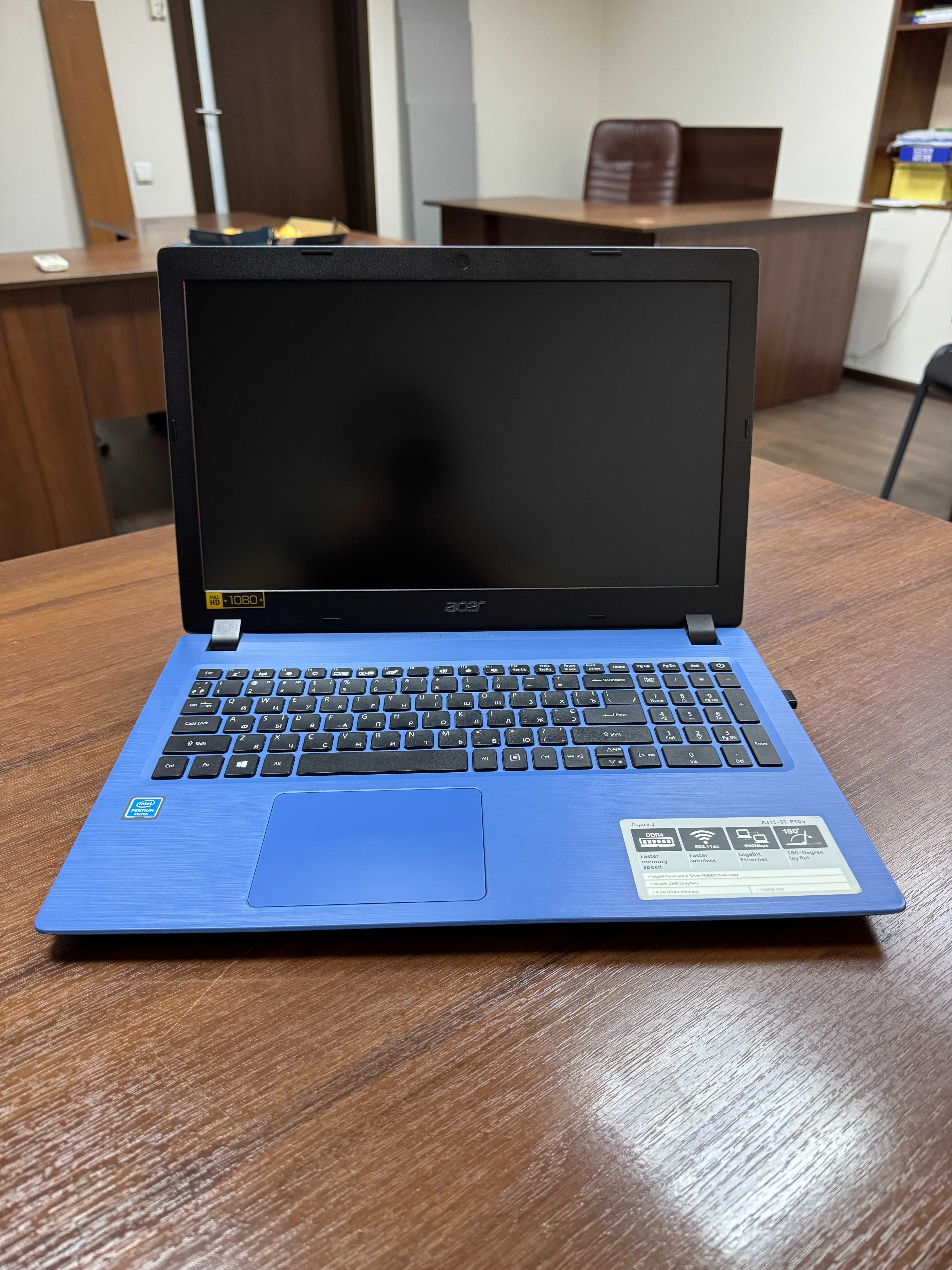 Ноутбук Acer Aspire 3 (A315-32-P1D5) 4GB/128GB