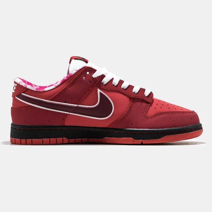 Мужские кожаные кроссовки Nike SB Dunk Low Lobster найк данк лобстер