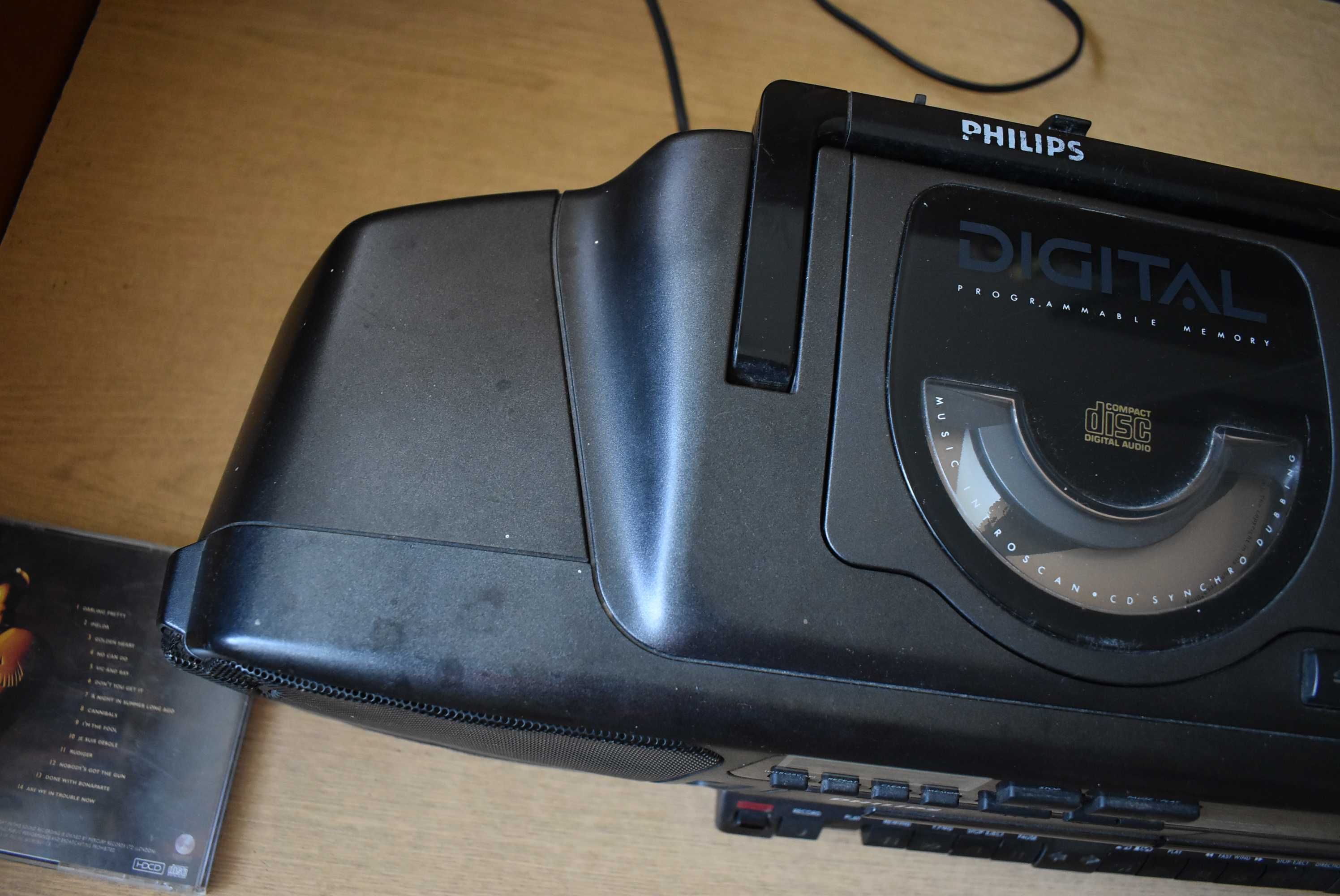 Radiomagnetofon Philips autorewers, cd