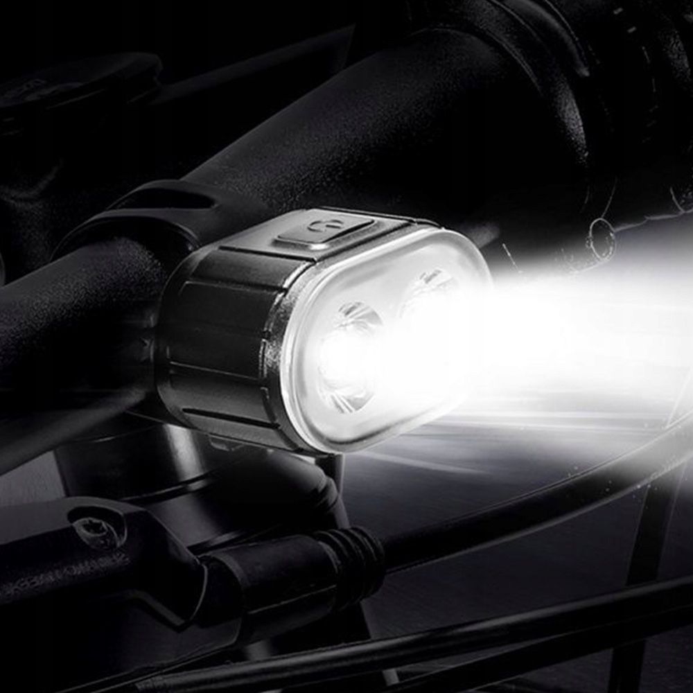 Oświetlenie rowerowe LOGIT tylne przednie moc 800 lm akumulator