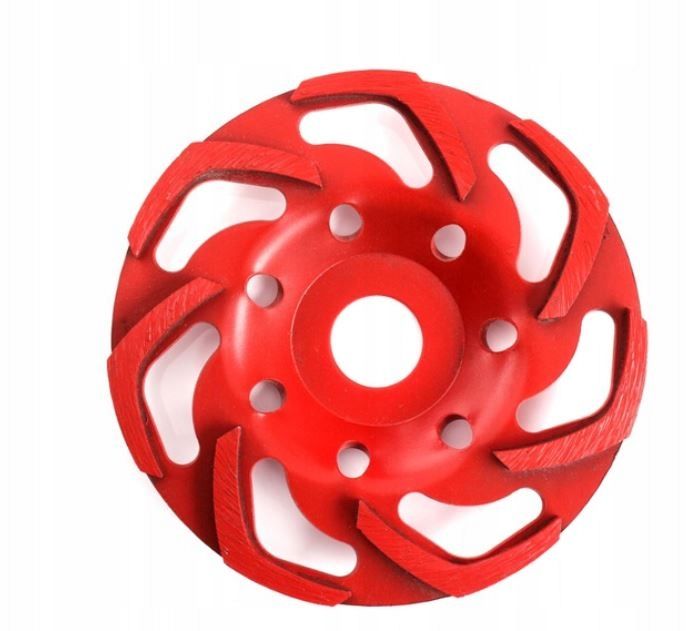 Diamentowa Tarcza Garnkowa Do Szlifowania Betonu 125Mm Red L-Shape