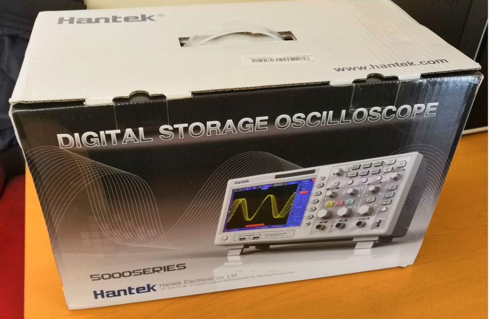 Osciloscópio Hantek DSO5202P 200MHz 1GSa