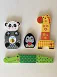 Набір Kids hits Wooden Blocks Friendly Zoo