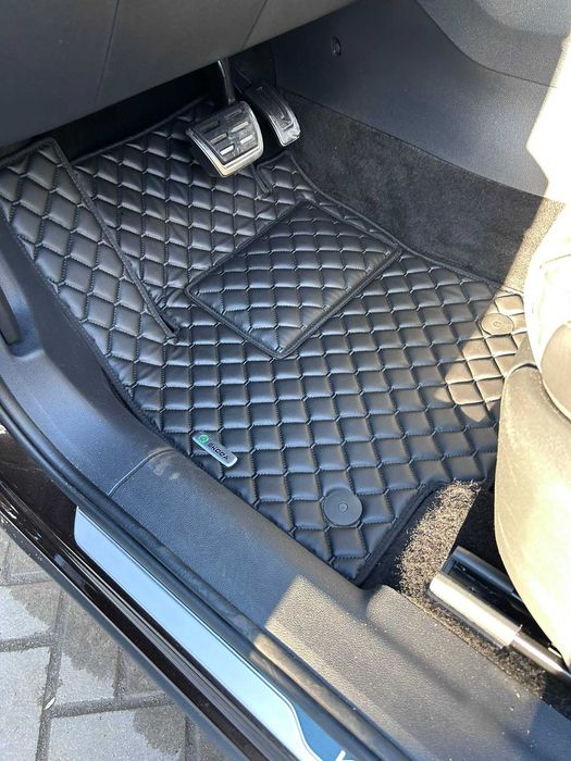 коврики в салон экокожа екошкіра для Skoda Kodiaq Karoq Octavia SuperB