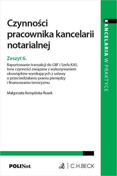 Czynności Pracownika Kancelarii Notarialnej.