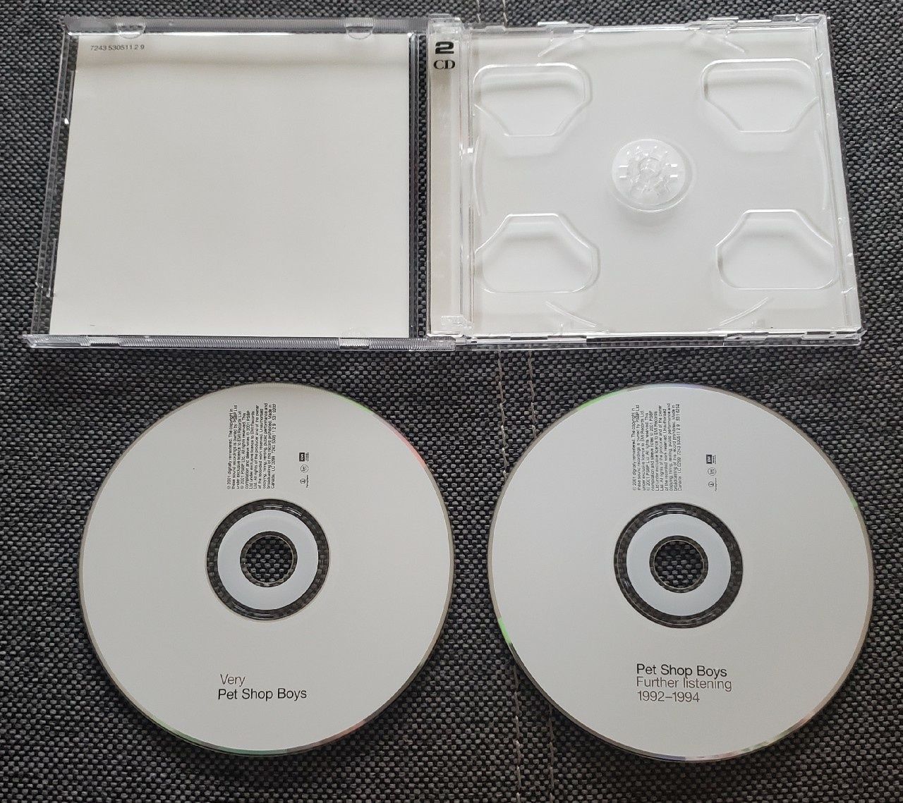 Pet Shop Boys Very Further Listening 2xCD Kanada