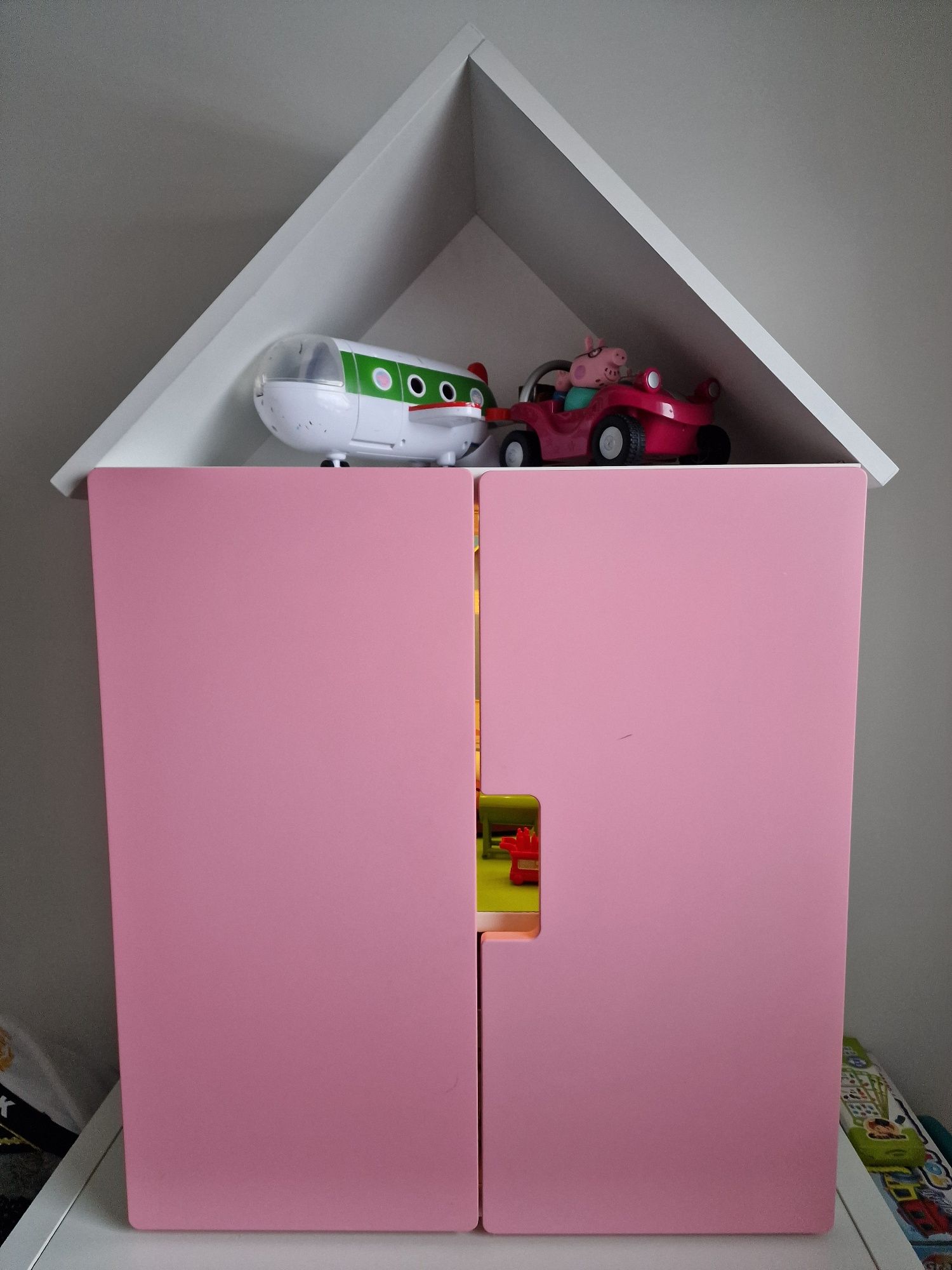Swinka peppa domek auto samolot figurki piękny zestaw