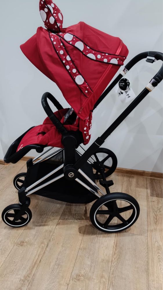 Cybex priam 4.0 tapicerka  Jeremy Scott Petticoat red
