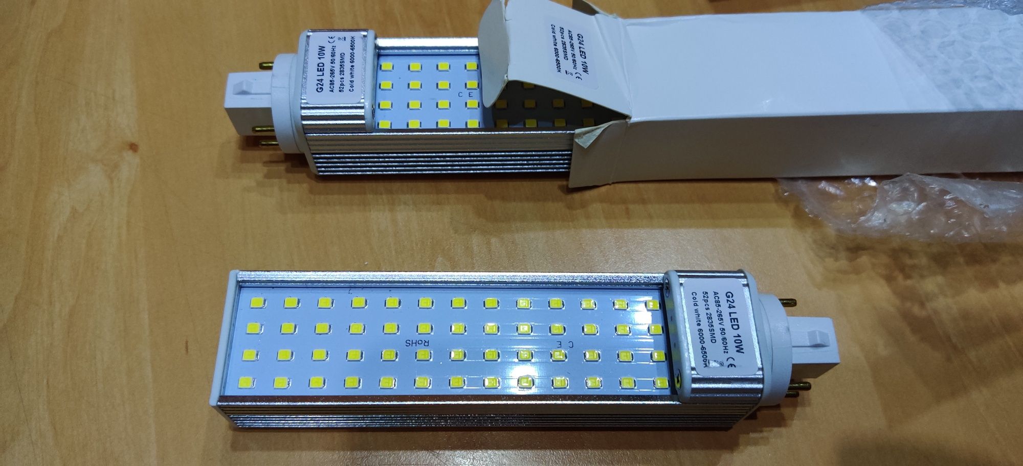 Lâmpada G24 LED 10 watt