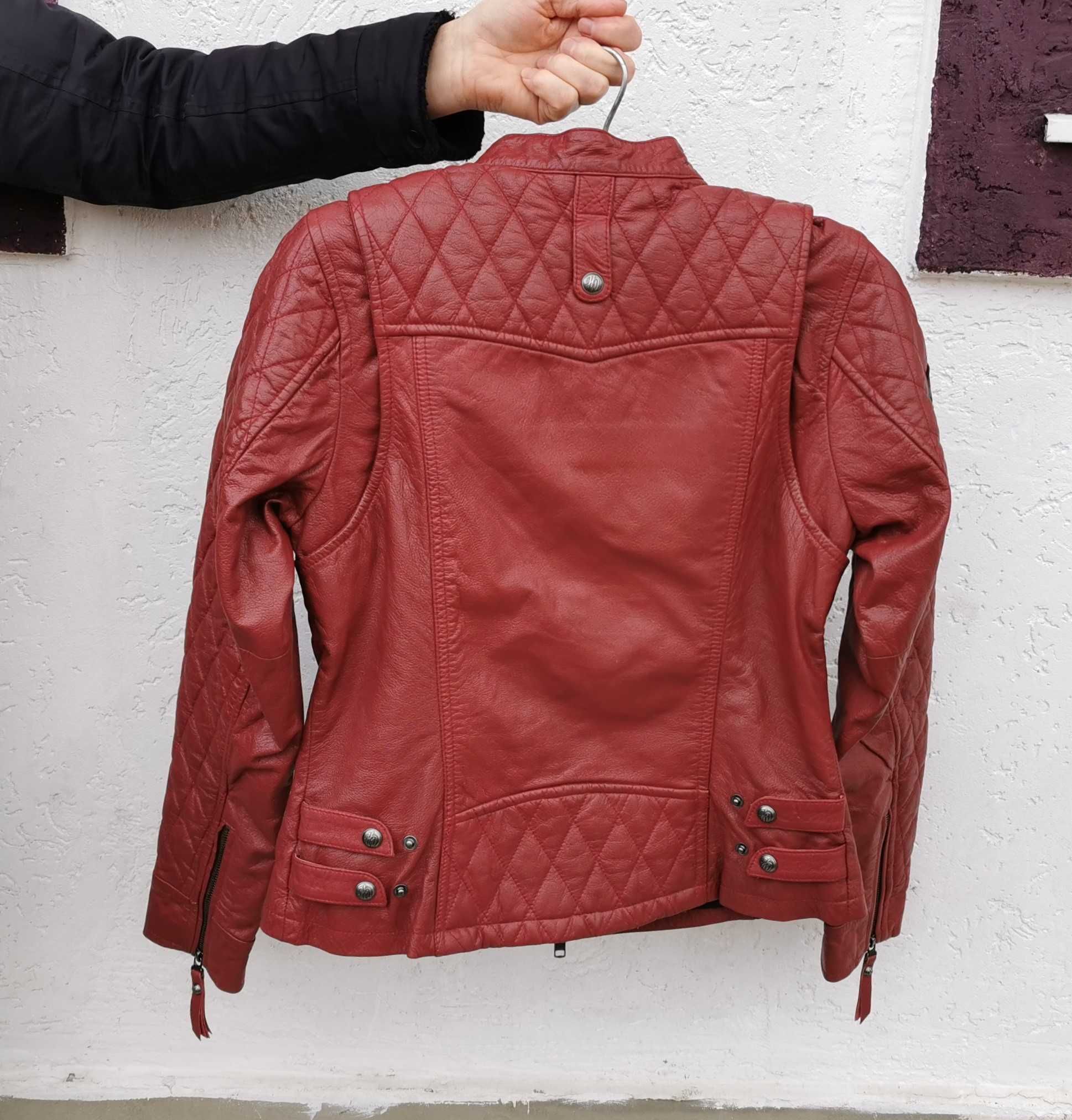Кожаная куртка косуха Harley Davidson S