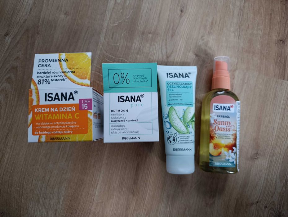 Zestaw kosmetyków Isana
