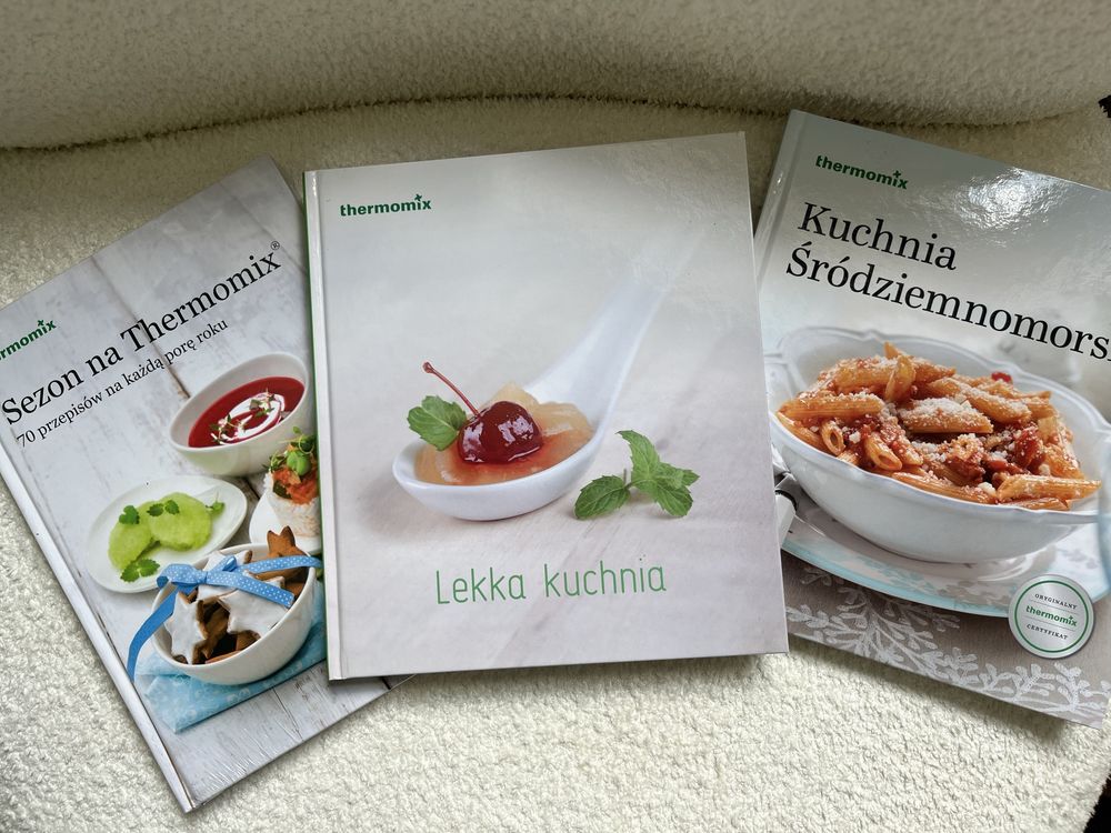 Zestaw ksiazek kucharskich Thermomix