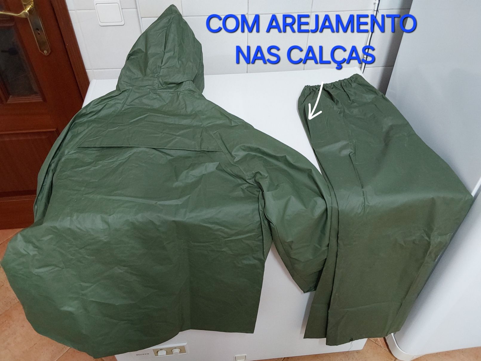 FATO OLEADO XL IMPERMEÁVEL PARA A CHUVA.Casa,Trabalho,Construção,Campo