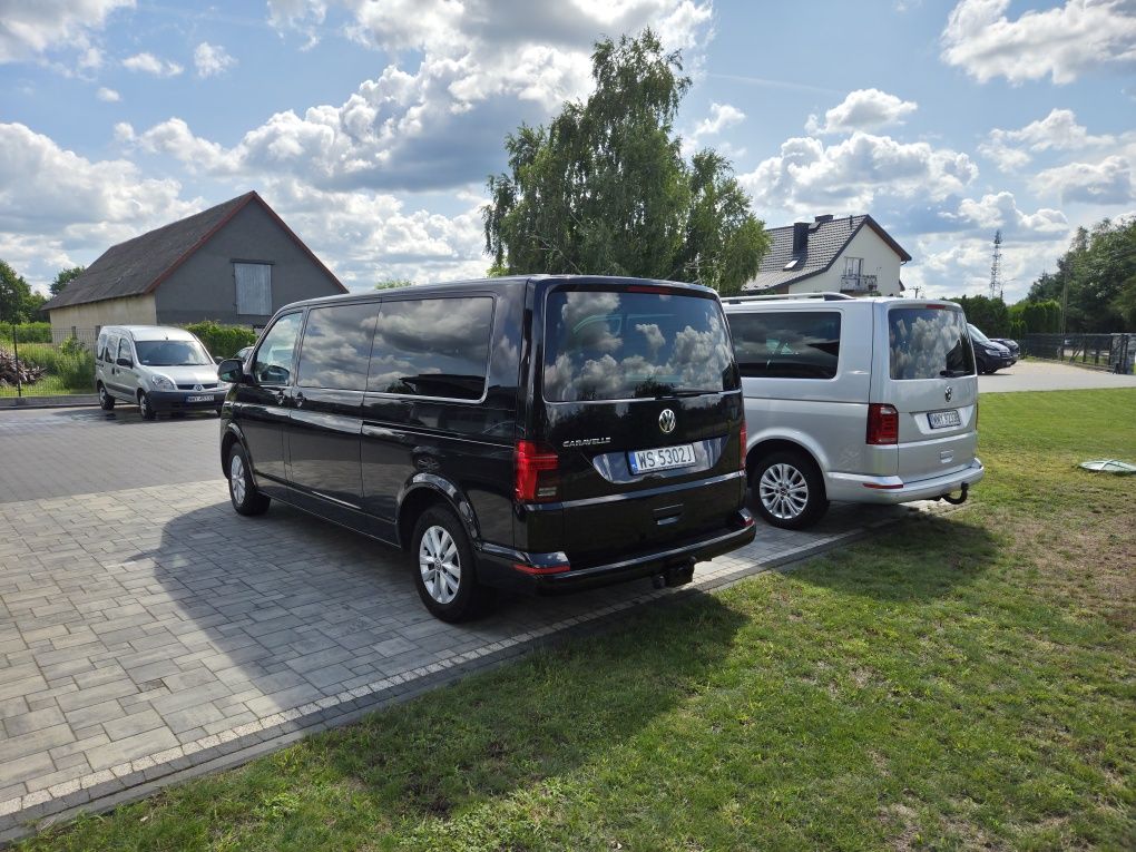 Wynajmę BUS 9os. VW Transporter/Caravelle DSG Automat wakacje -wynajem
