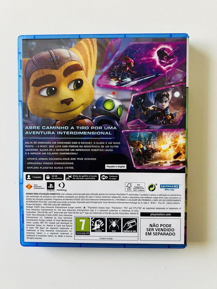 Ratchet e Clank: Uma Dimensão à Parte Playstation 5 (PS5)