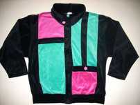 Triumf Bluza Zapinana Welur Cotton 38 40 Vintage
