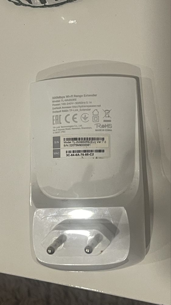 Roteador extensor wifi TP link