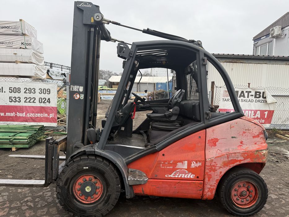Wozek widliwy Linde H50 z silnikiem Diesla
