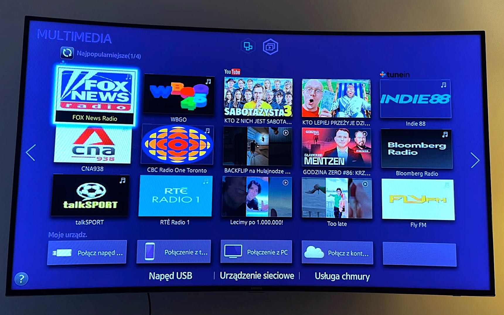 Telewizor Samsung 55 cali, Full HD