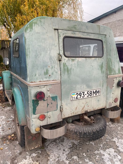 ГАЗ 69 на уаз мостах