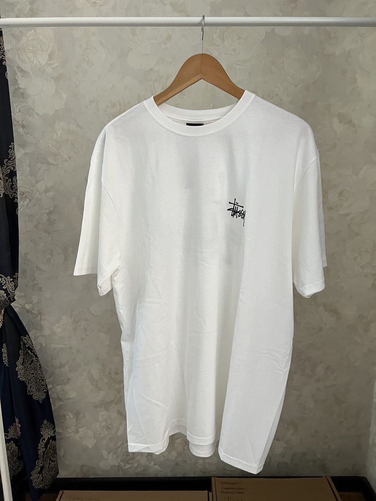 Stussy White Basic T-Shirt