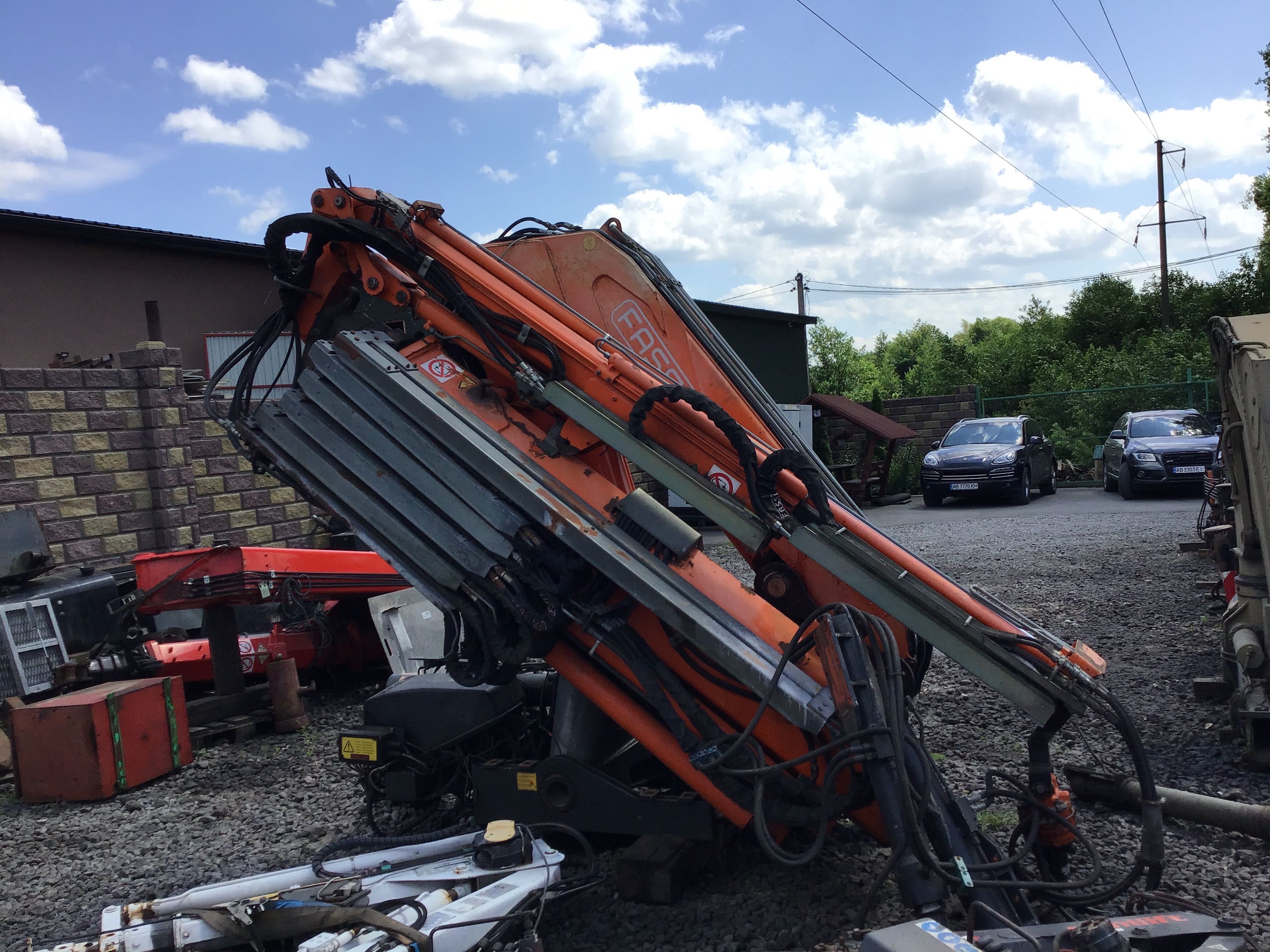 Кран маніпулятор FASSI 300 +JIP