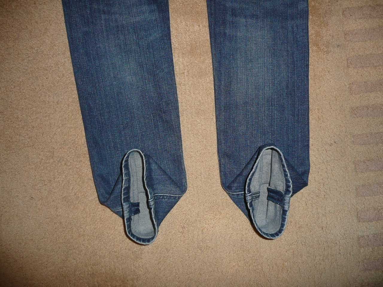 Spodnie dżinsy LEE W30/L34=39,5/107cm jeansy rurki