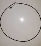 naszyjnik turmalin  typu choker