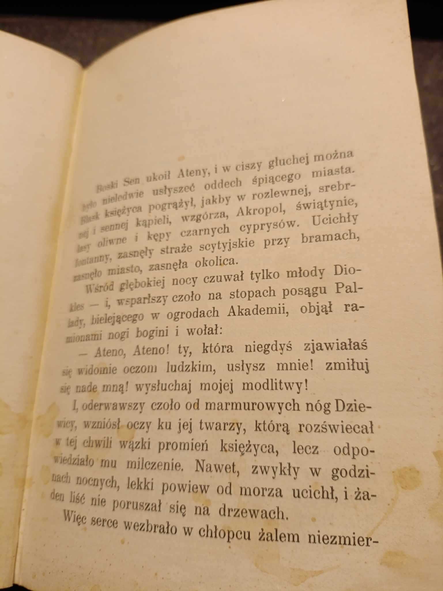 Dwie łąki - Henryk Sienkiewicz Wydanie I z 1908 roku UNIKAT