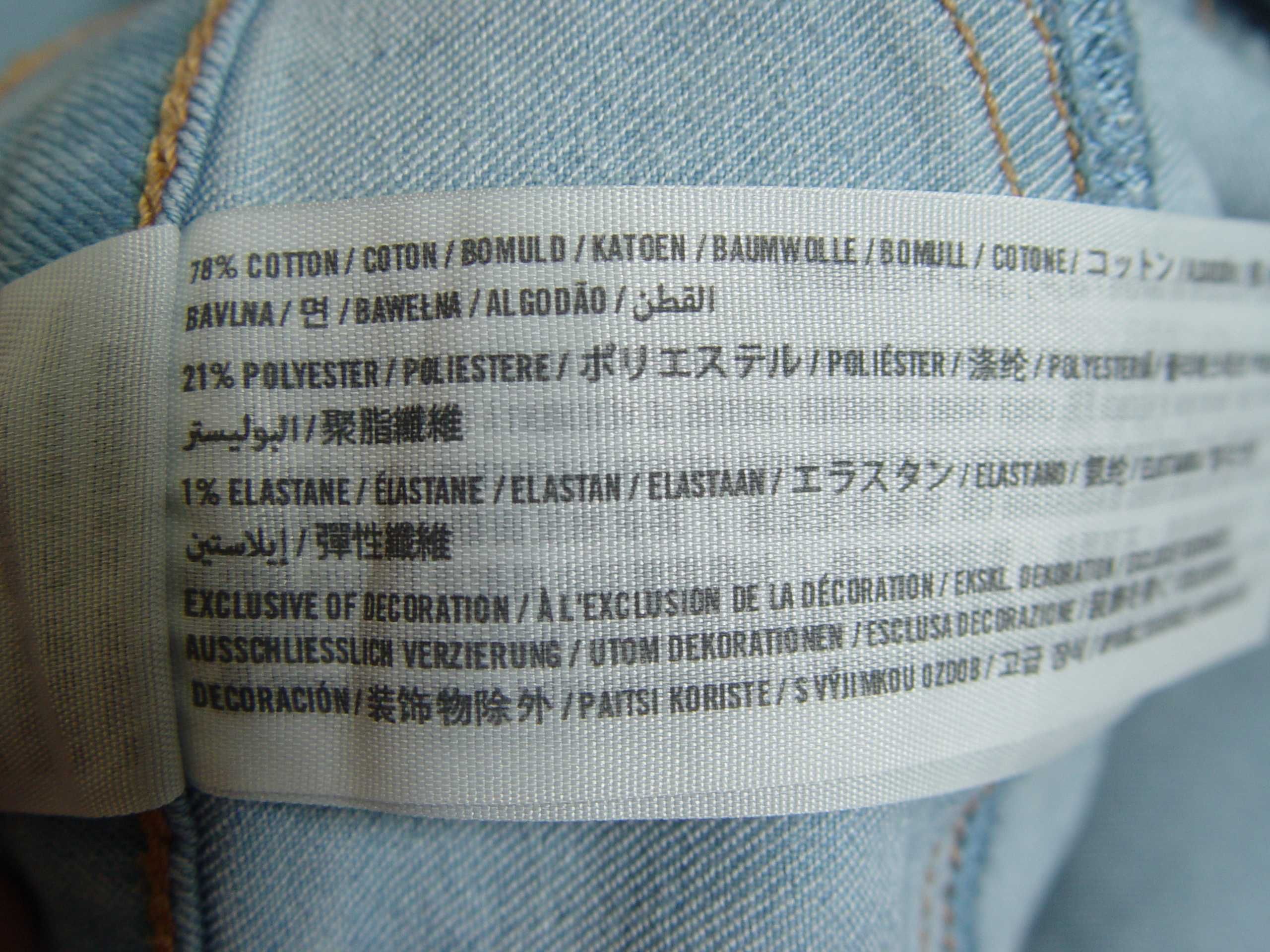 Damskie spodnie jeansowe HOLLISTER W28 L29