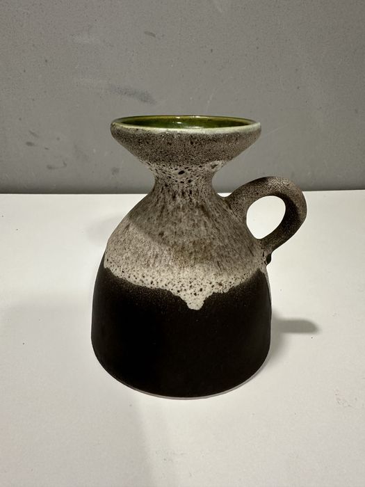 Jarra modernista alemã Silberdistel Fayencen. Anos 60.