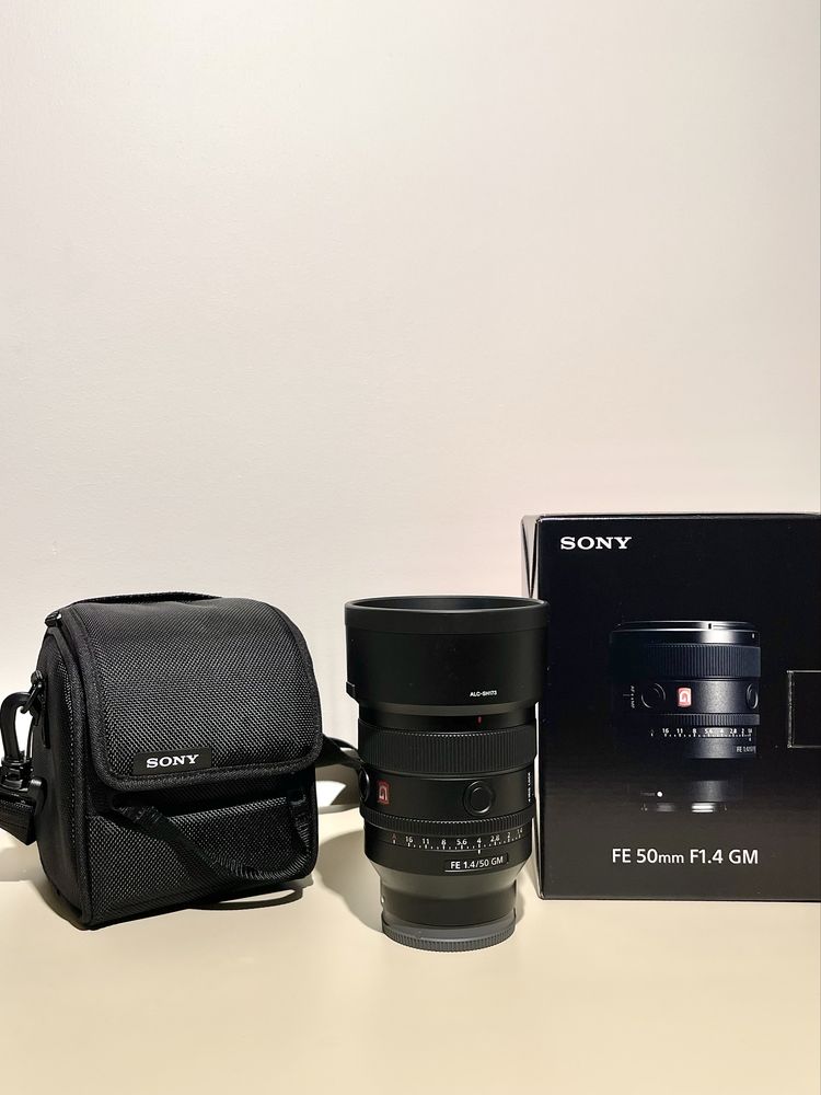 Sony FE 50mm f1.4 GM