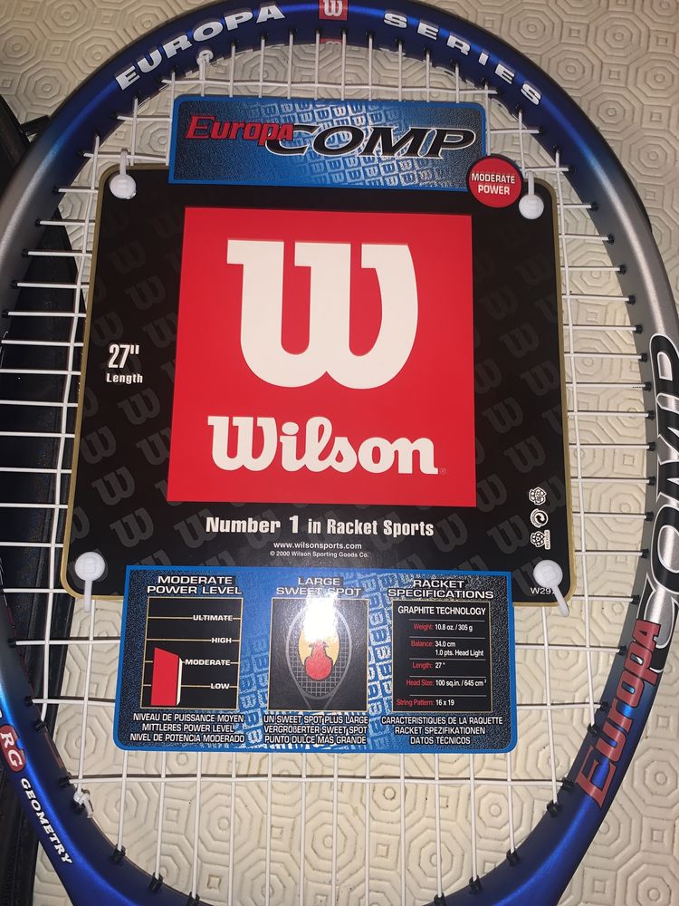 Raquete Wilson Europa Comp